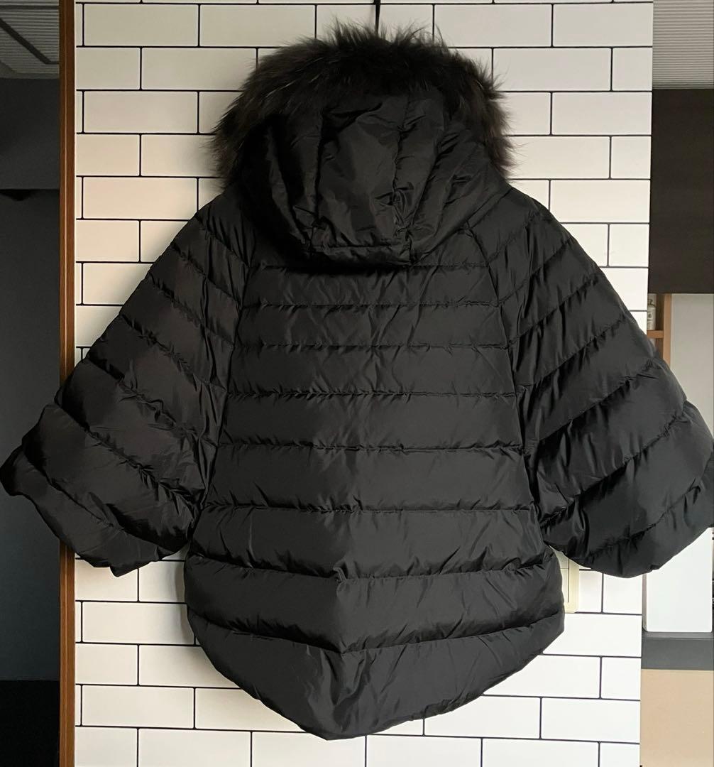 極美品 TATRAS タトラス ダウンジャケット ポンチョ ブラック サイズ2