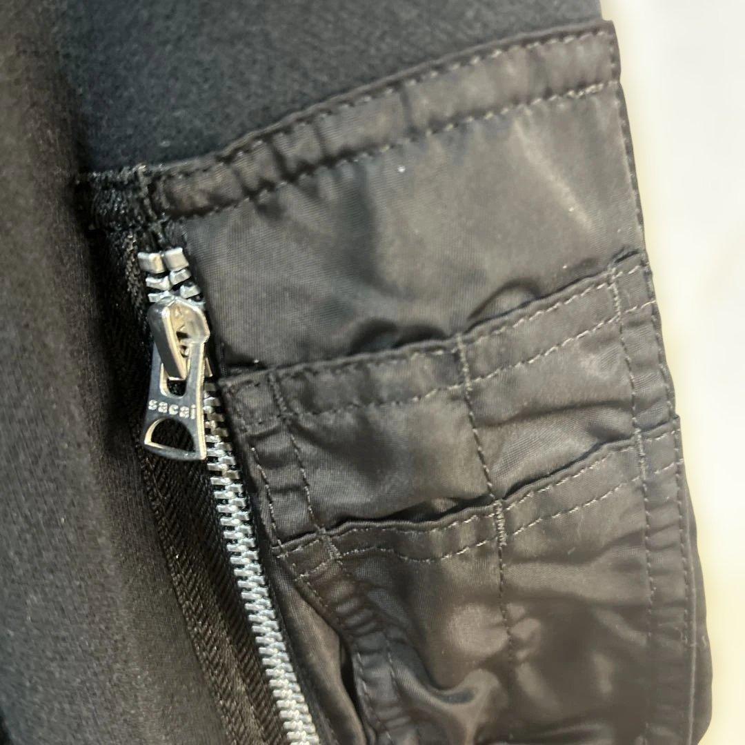 sacai スポンジスウェット SCM-043 サイズ3