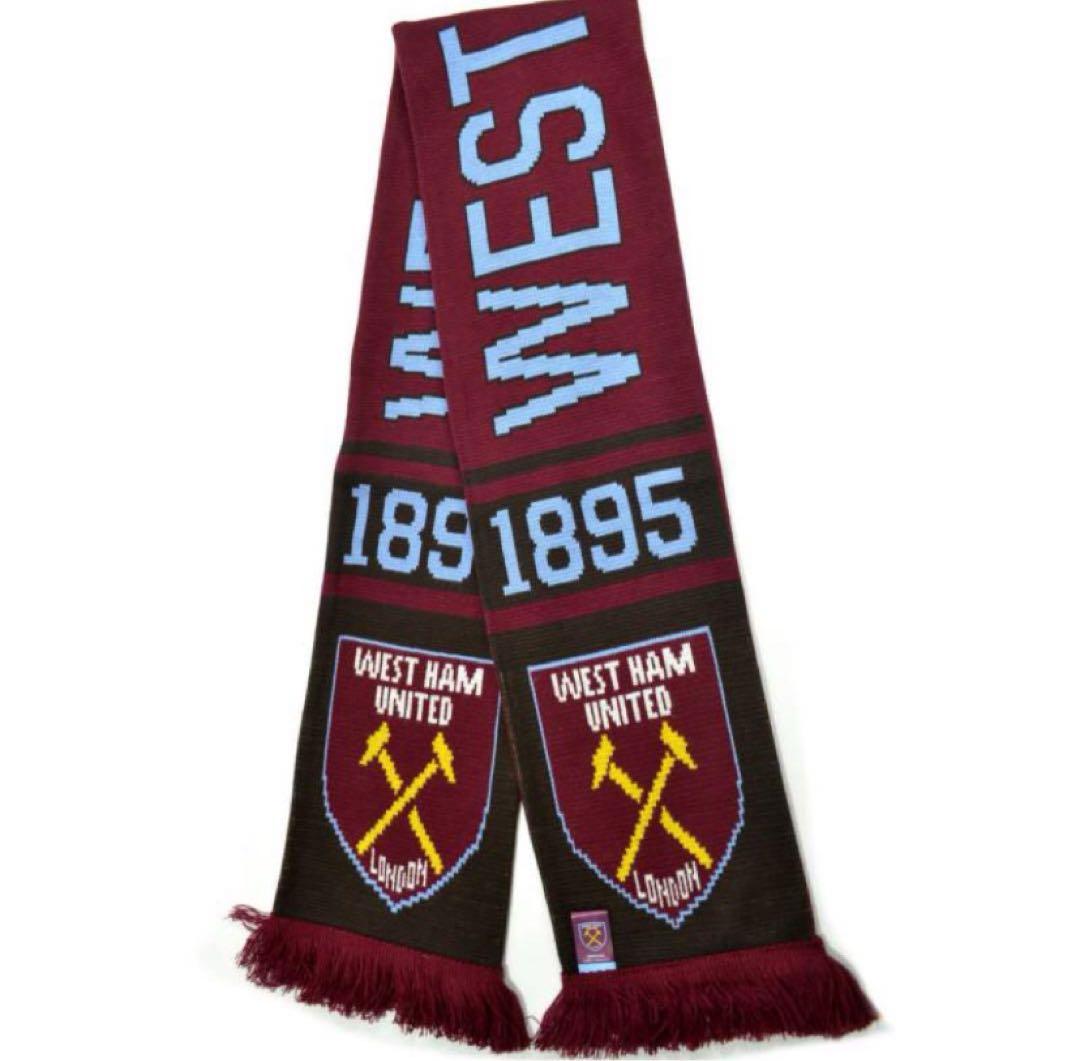 ウエストハム サッカーマフラー 田中シェンWest Ham United - メルカリ
