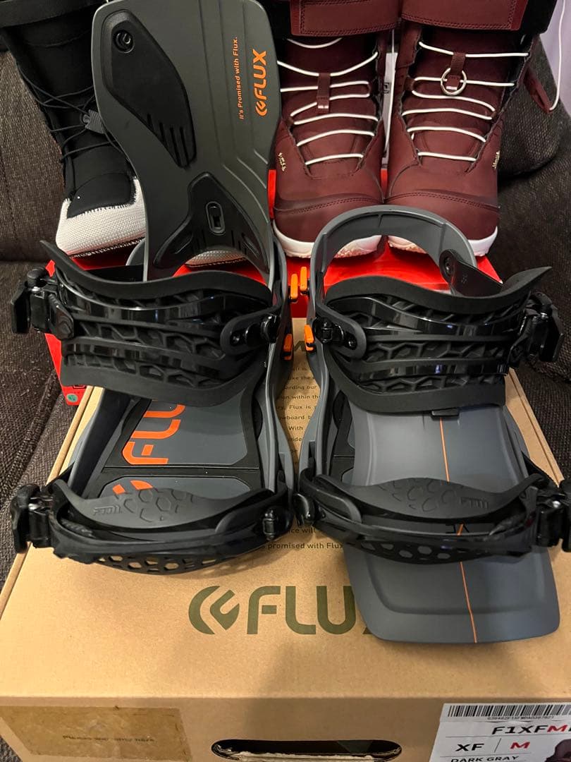 超美品　FLUX XF M バインディングandディーラックス　ブーツのセット