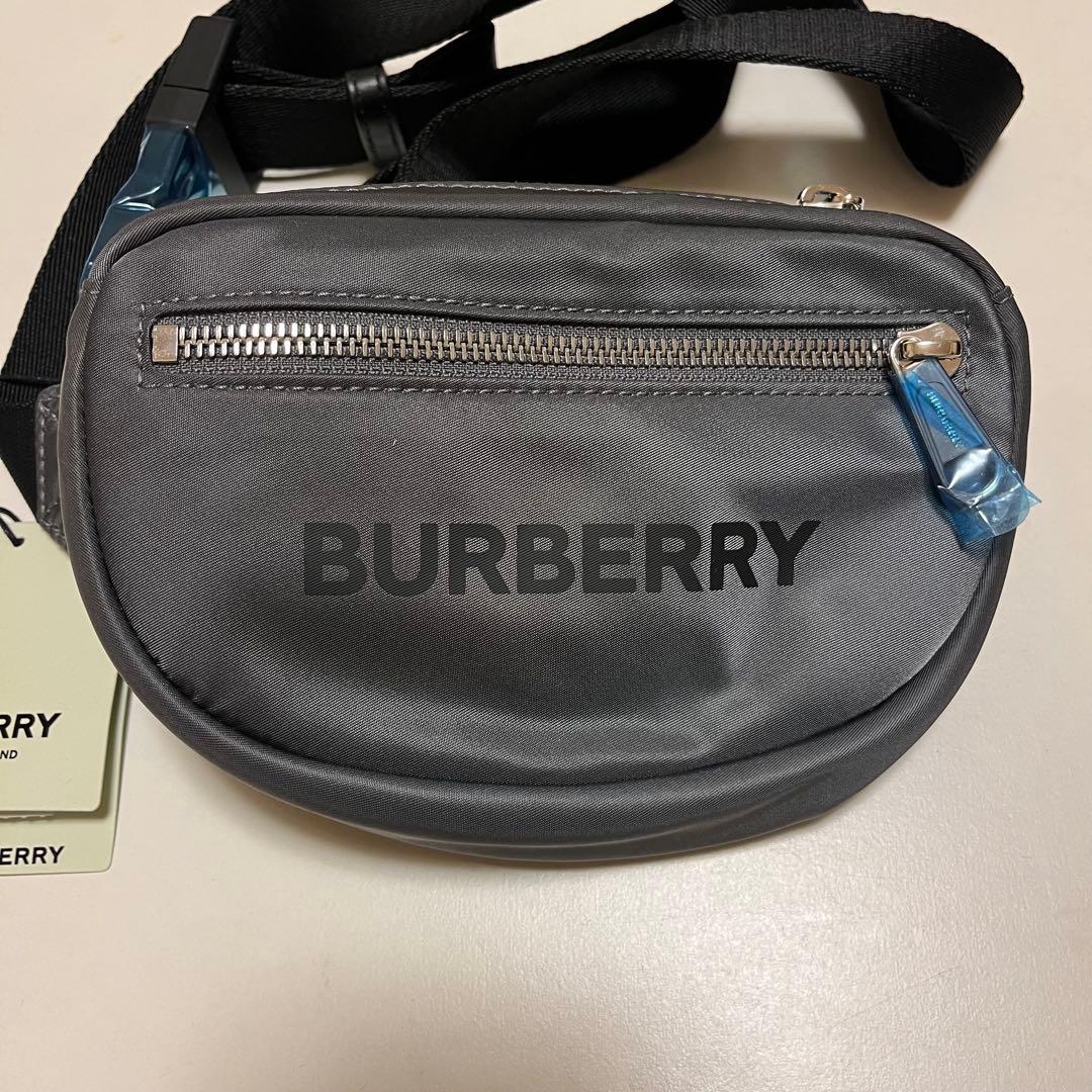 BURBERRY ボディバッグ チャコールグレー