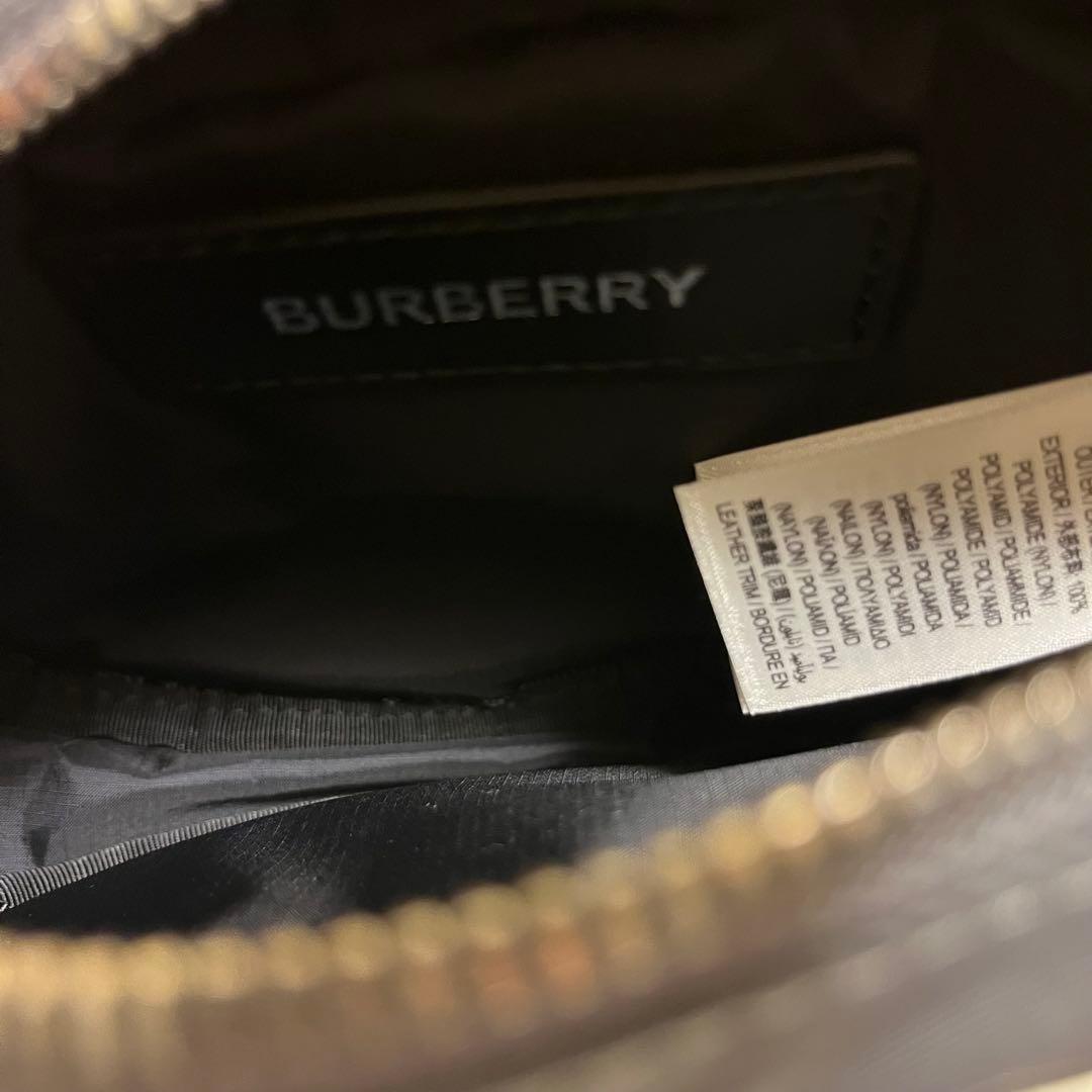 BURBERRY ボディバッグ チャコールグレー