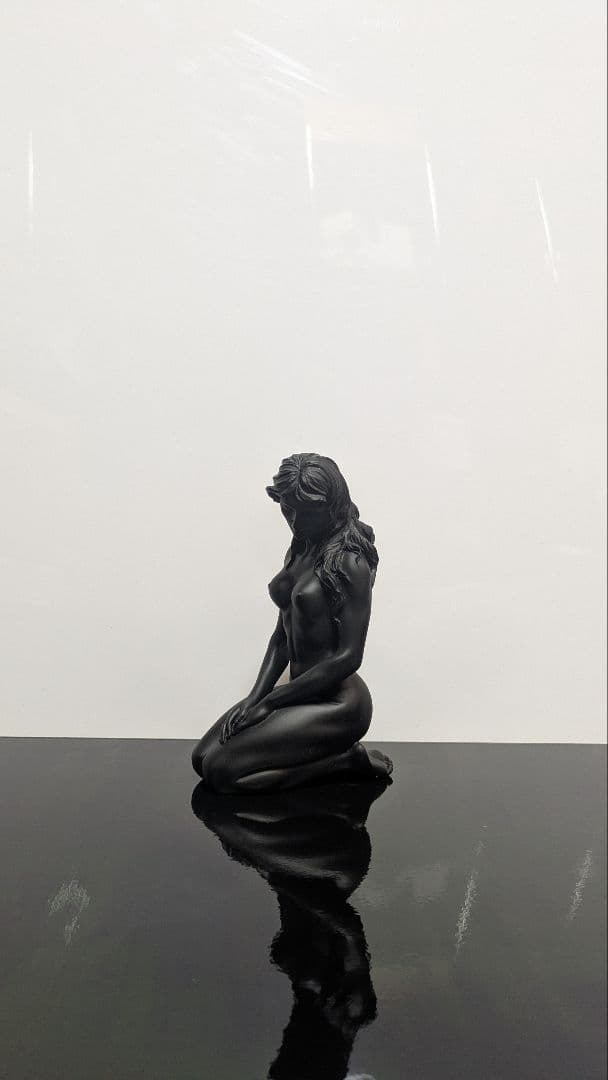 女神 天使 女性 裸体 彫刻 置物 アンティーク 神話