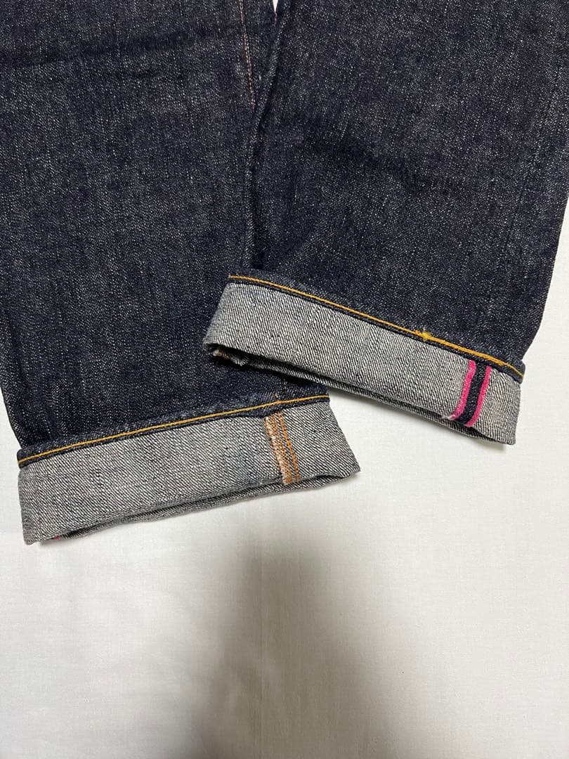 EVISU No.1 2000 36×32 鬼虎 GATAGATA 桜耳 No1