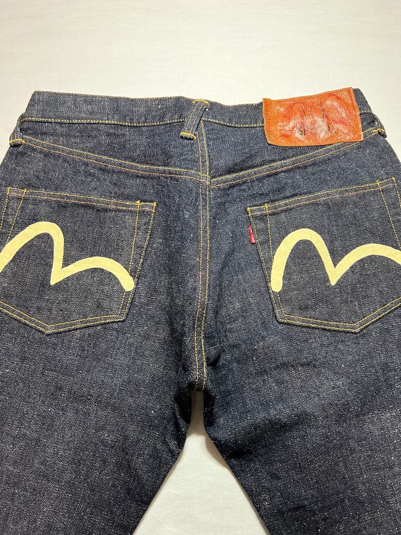 EVISU No.1 2000 36×32 鬼虎 GATAGATA 桜耳 No1