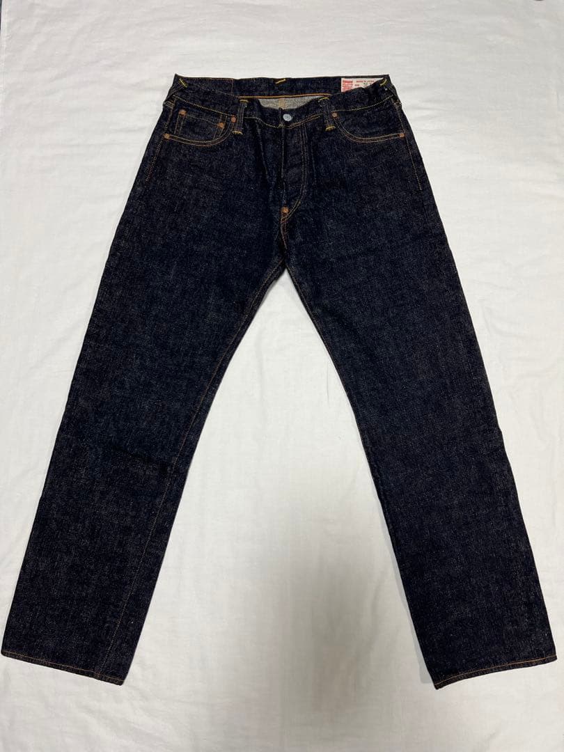 EVISU No.1 2000 36×32 鬼虎 GATAGATA 桜耳 No1