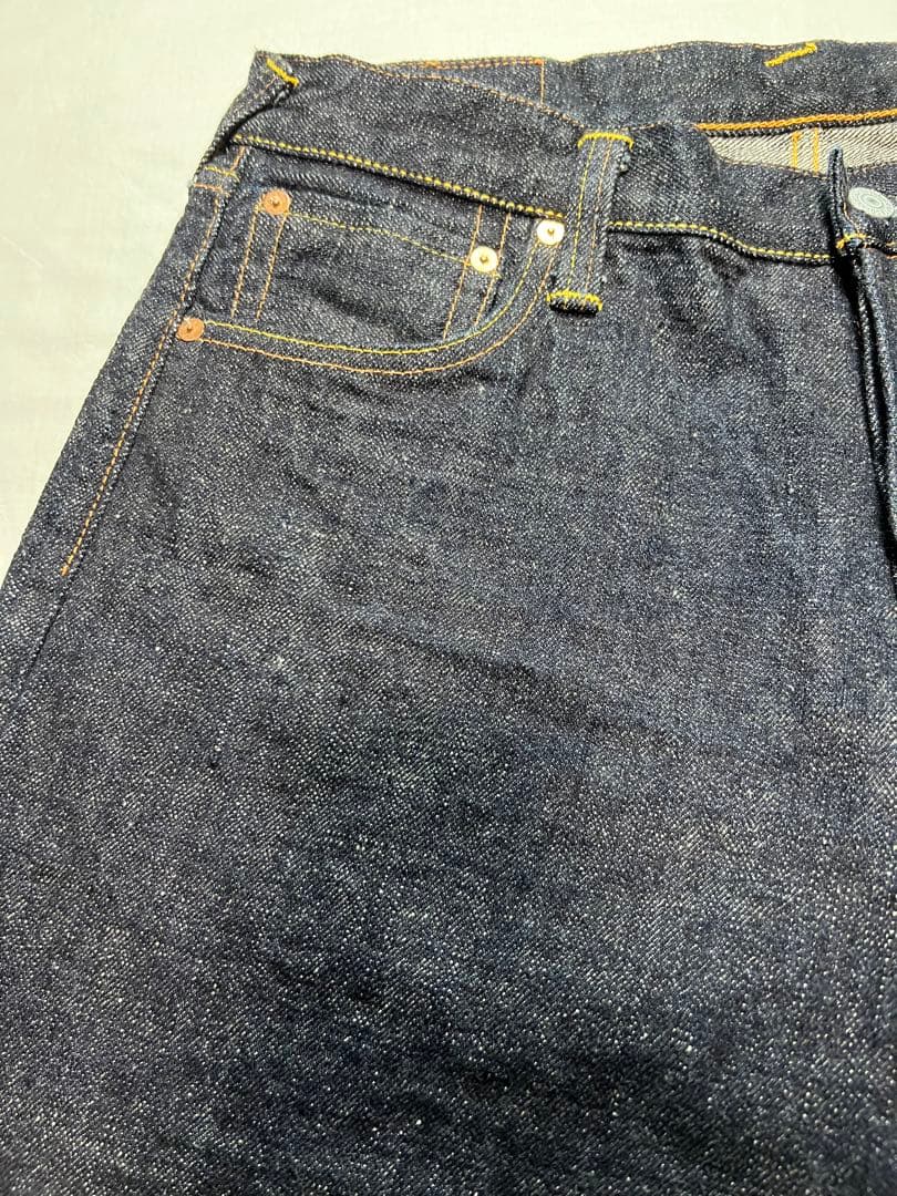 EVISU No.1 2000 36×32 鬼虎 GATAGATA 桜耳 No1