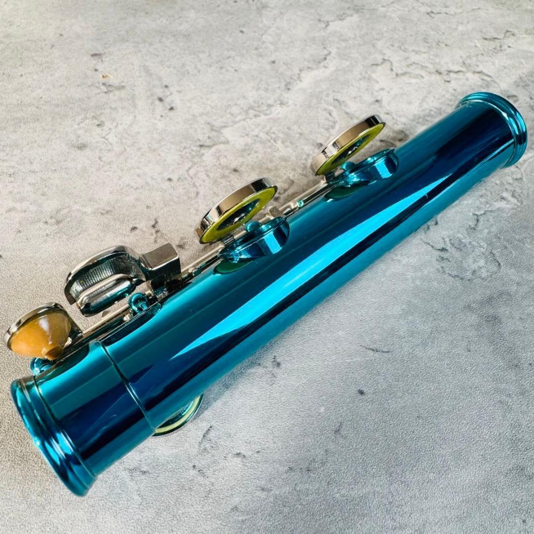 EASTAR フルート ニッケル メッキ ブルー