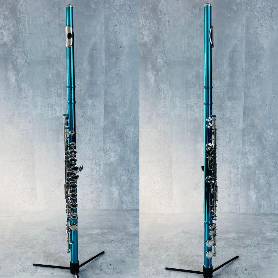 EASTAR フルート ニッケル メッキ ブルー