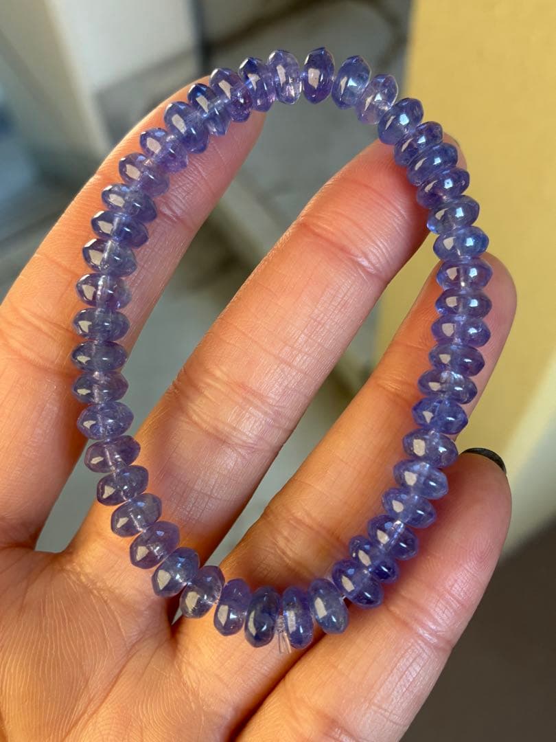 高品質✨5A＋　タンザナイト　ブレスレット
