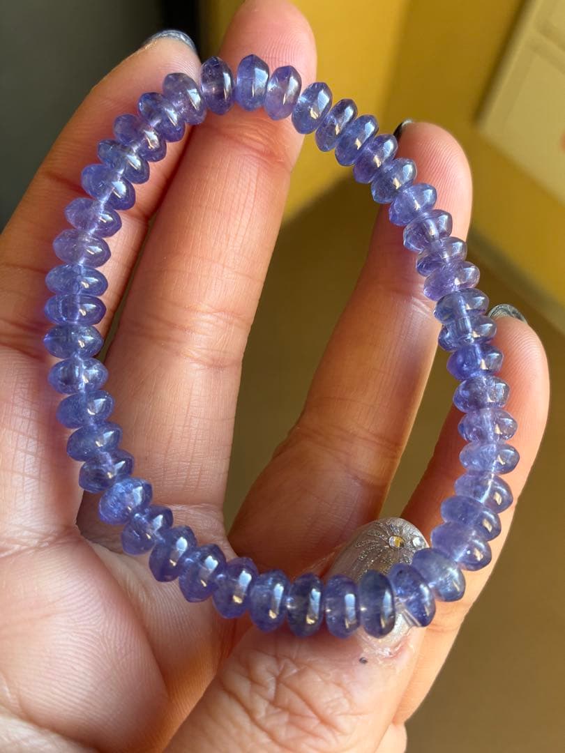 高品質✨5A＋　タンザナイト　ブレスレット