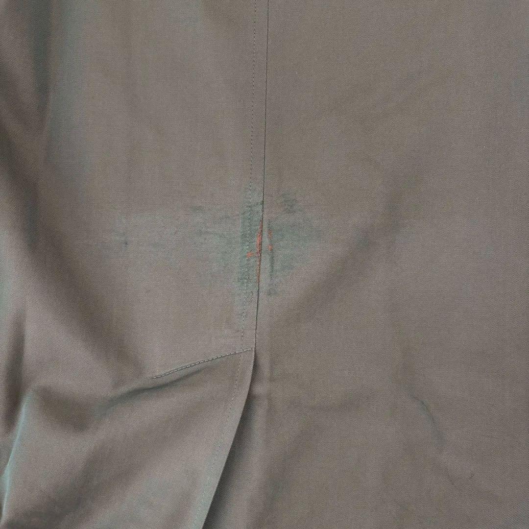 Burberrys バーバリー　ステンカラーコート ノバチェック オリーブ