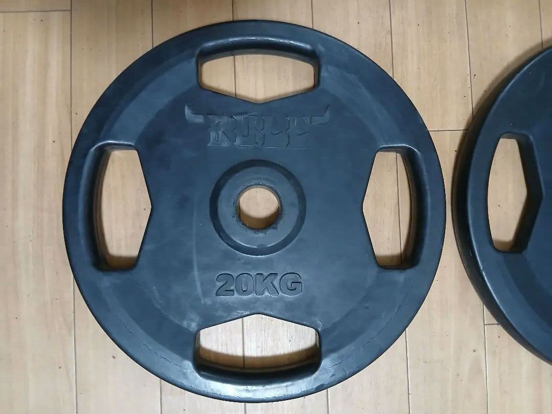 BULLブル オリンピック プレート 20kg x 1枚 径50mm ②