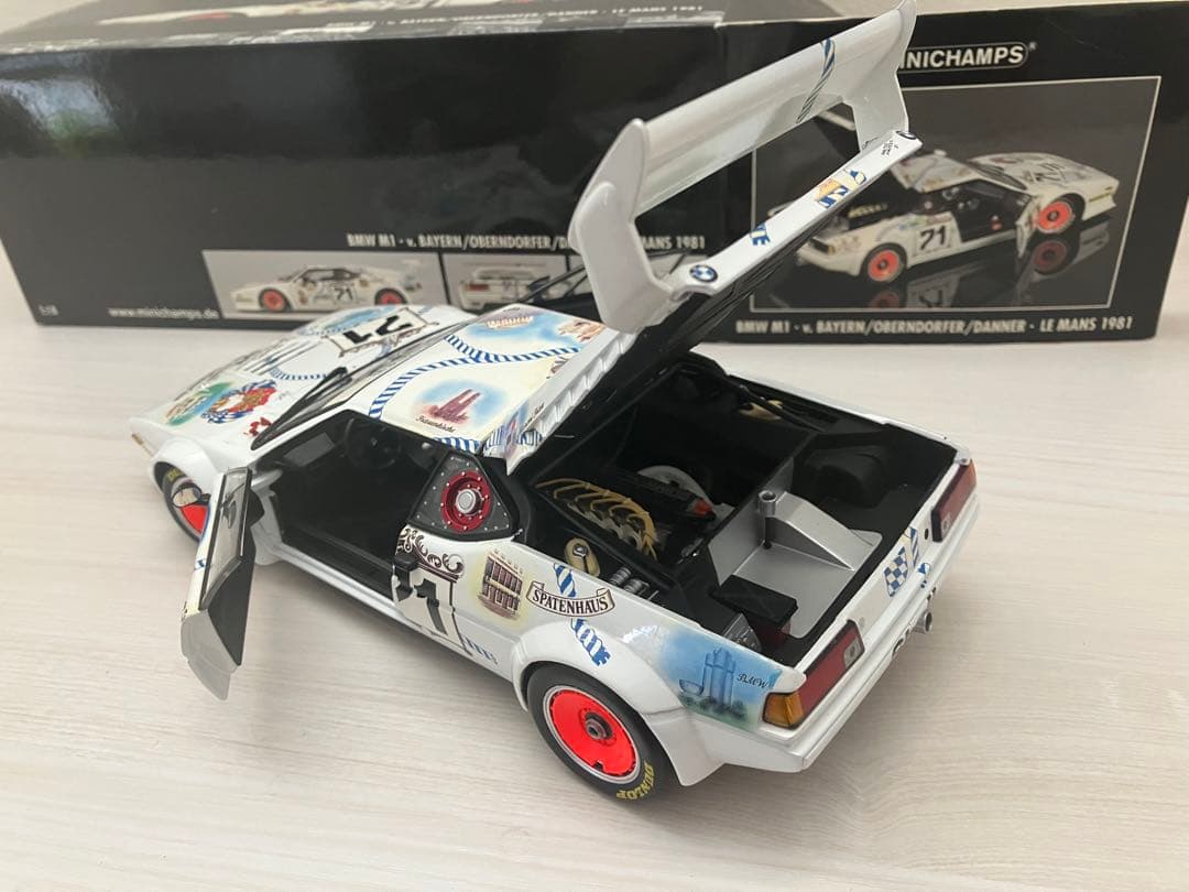 ミニチャンプス BMW M1 Pro car ルマン 1/18