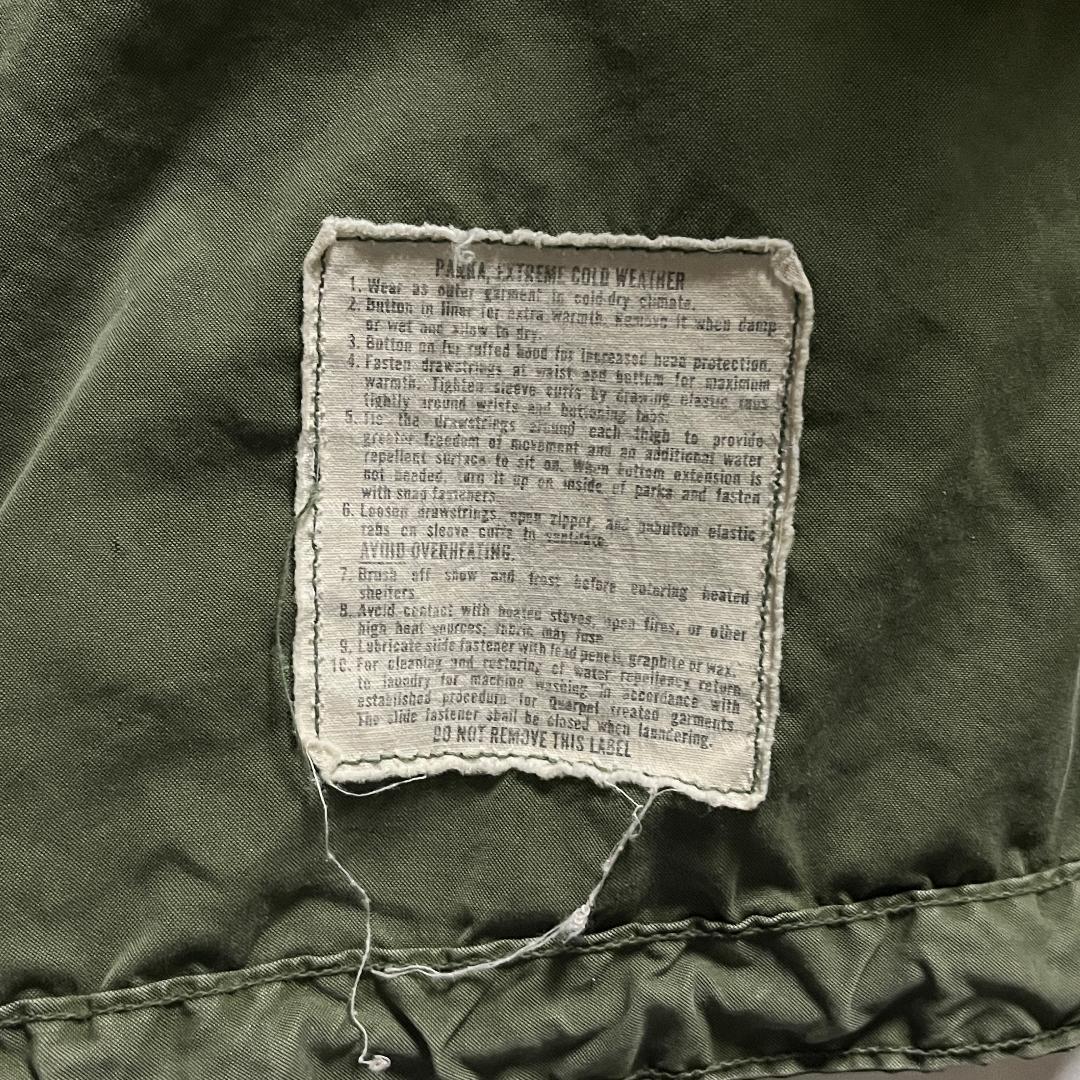 米軍実物 80's M65 ライナー付フィッシュテール モッズコート M