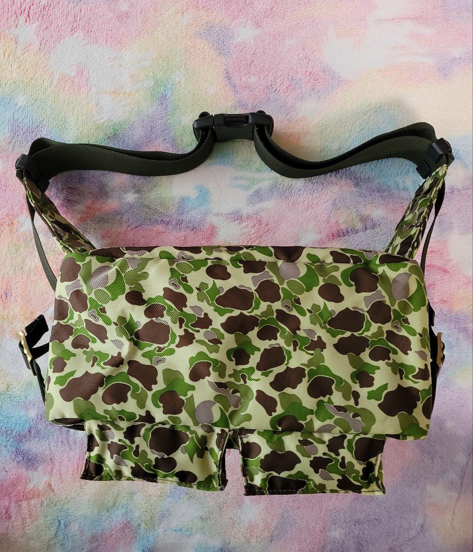 ほぼ未使用‼️PORTER JOEPORTER 迷彩 ボディバッグ スヌーピー