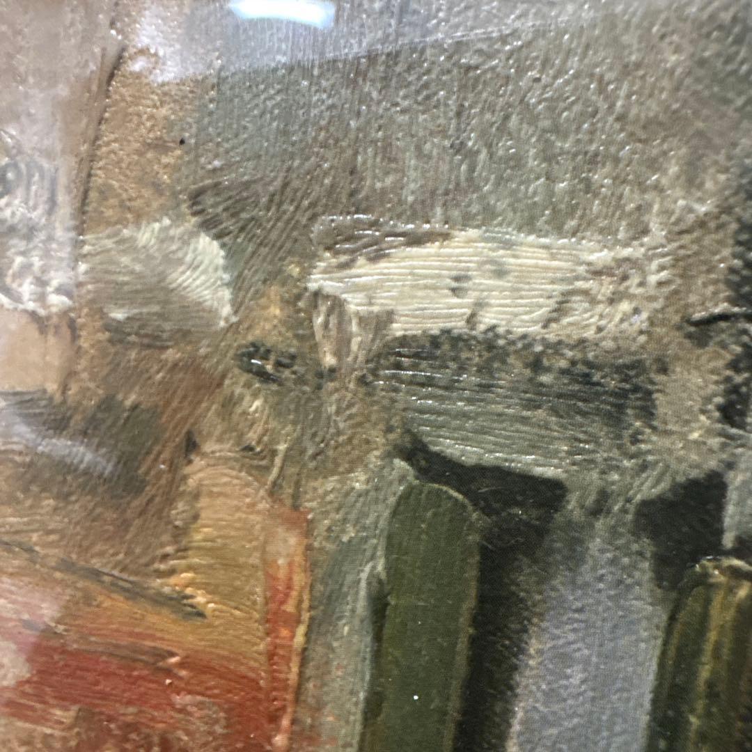 荻洲高徳 おぎすたかのり 「バルコン ベニス」 8号油絵 レプリカ