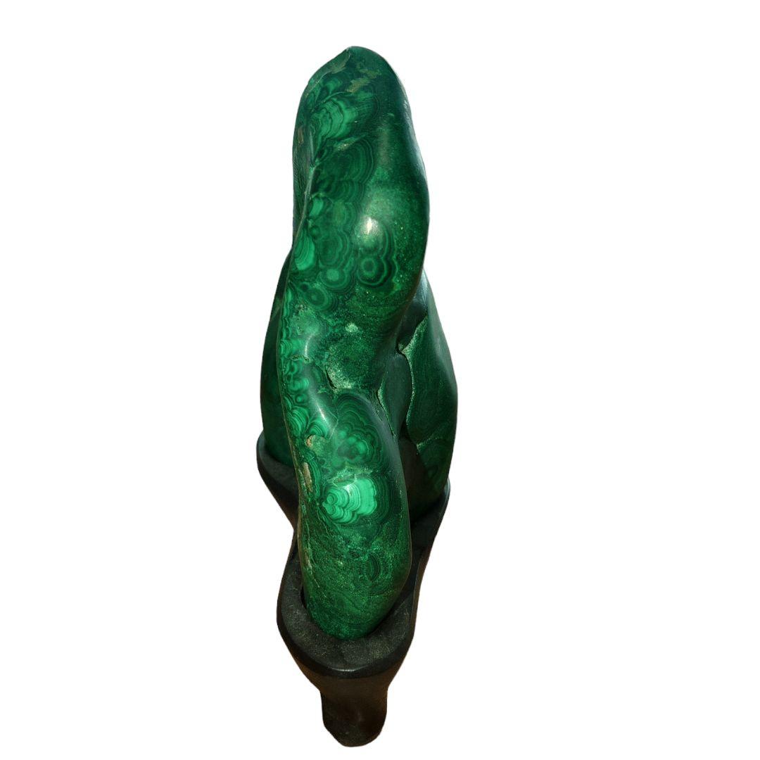 孔雀石(マラカイト)　宝石　飾石