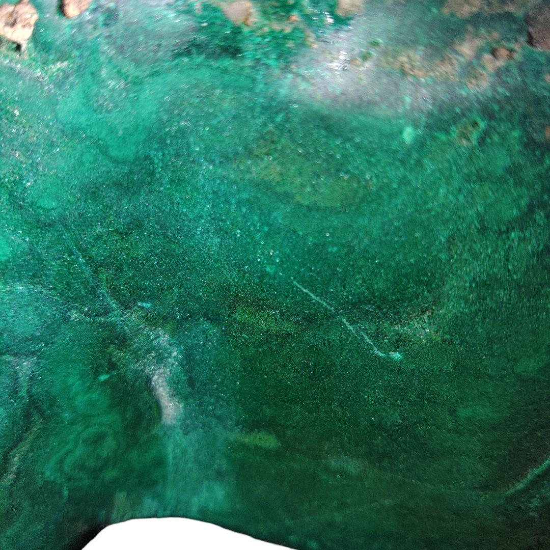 孔雀石(マラカイト)　宝石　飾石