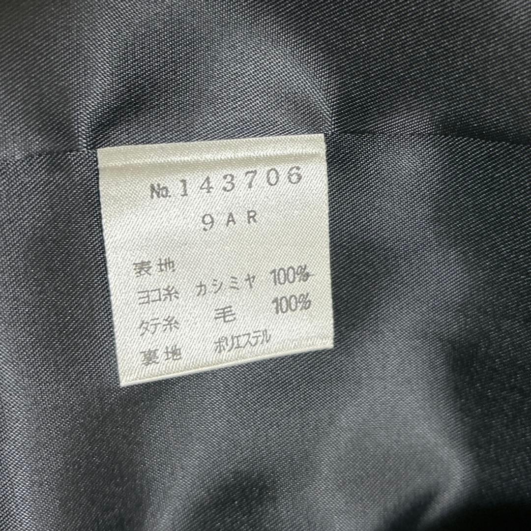 極美品✨カシミヤ100% ロングコート ファー　取り外し可能 2way ブラック