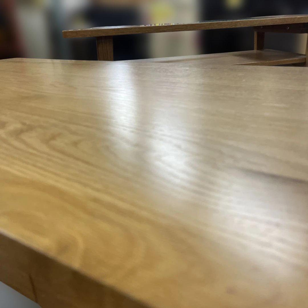 【無印良品】デスク・チェア・ワゴンの学習机セット◆オーク材