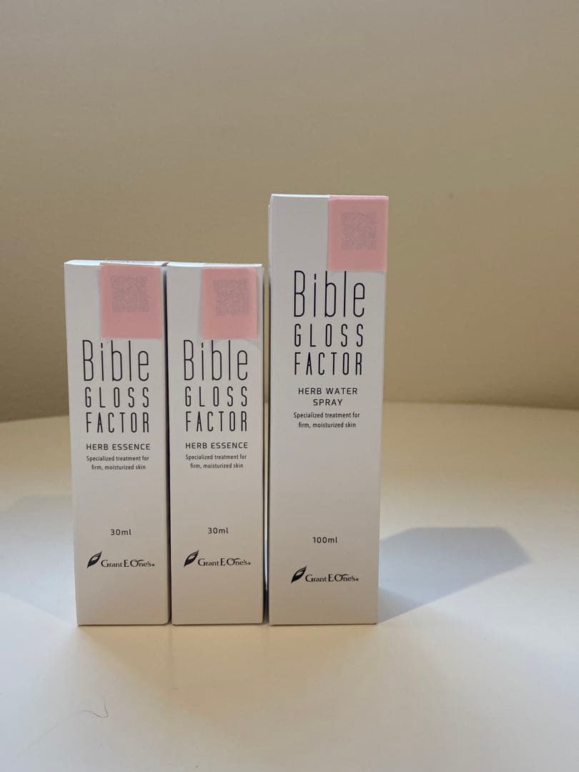 Bible Gloss Factor ハーブエッセンス・スプレーセット