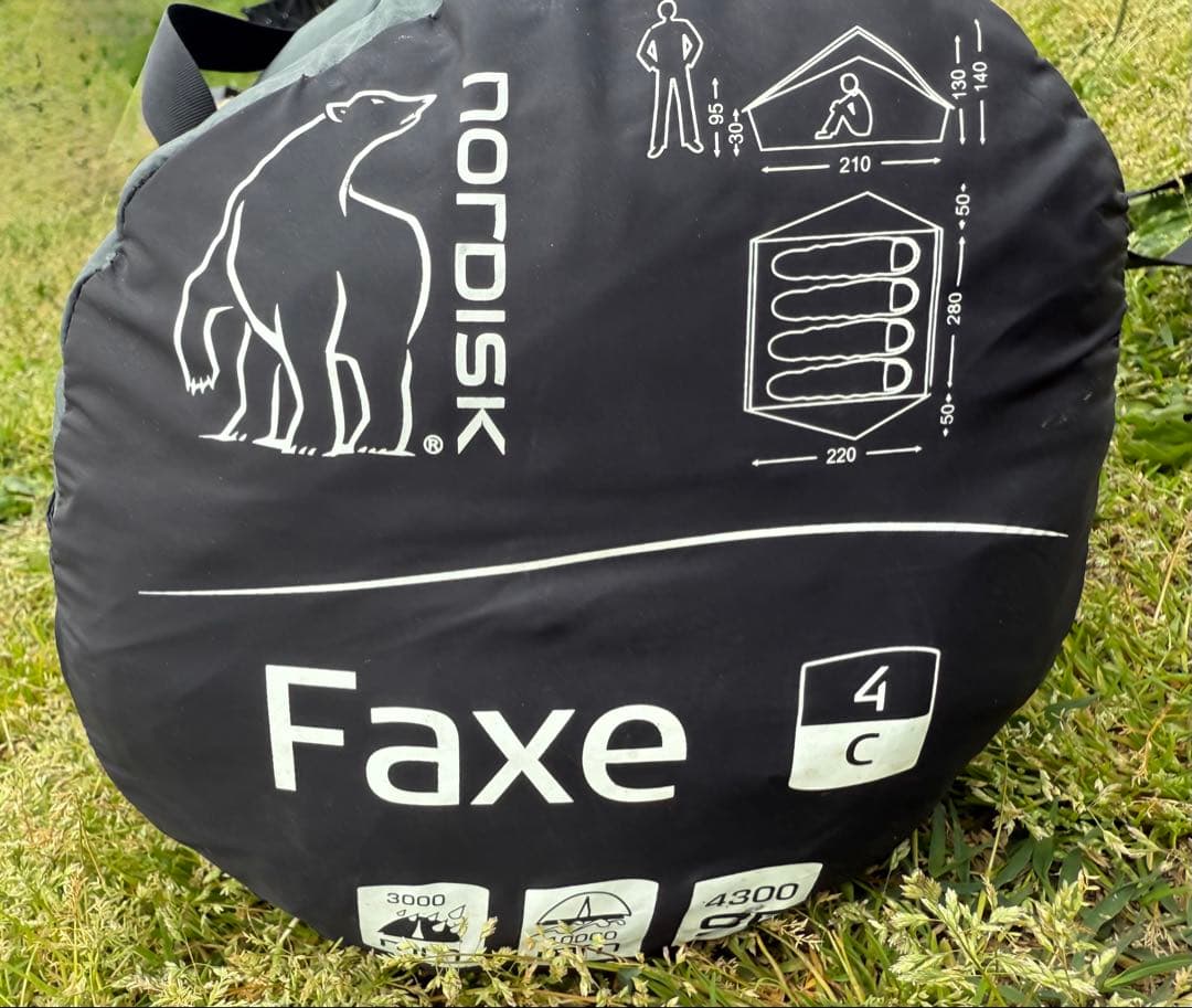Nordisk Faxe 4c ノルディスク　ファクシー4 テント