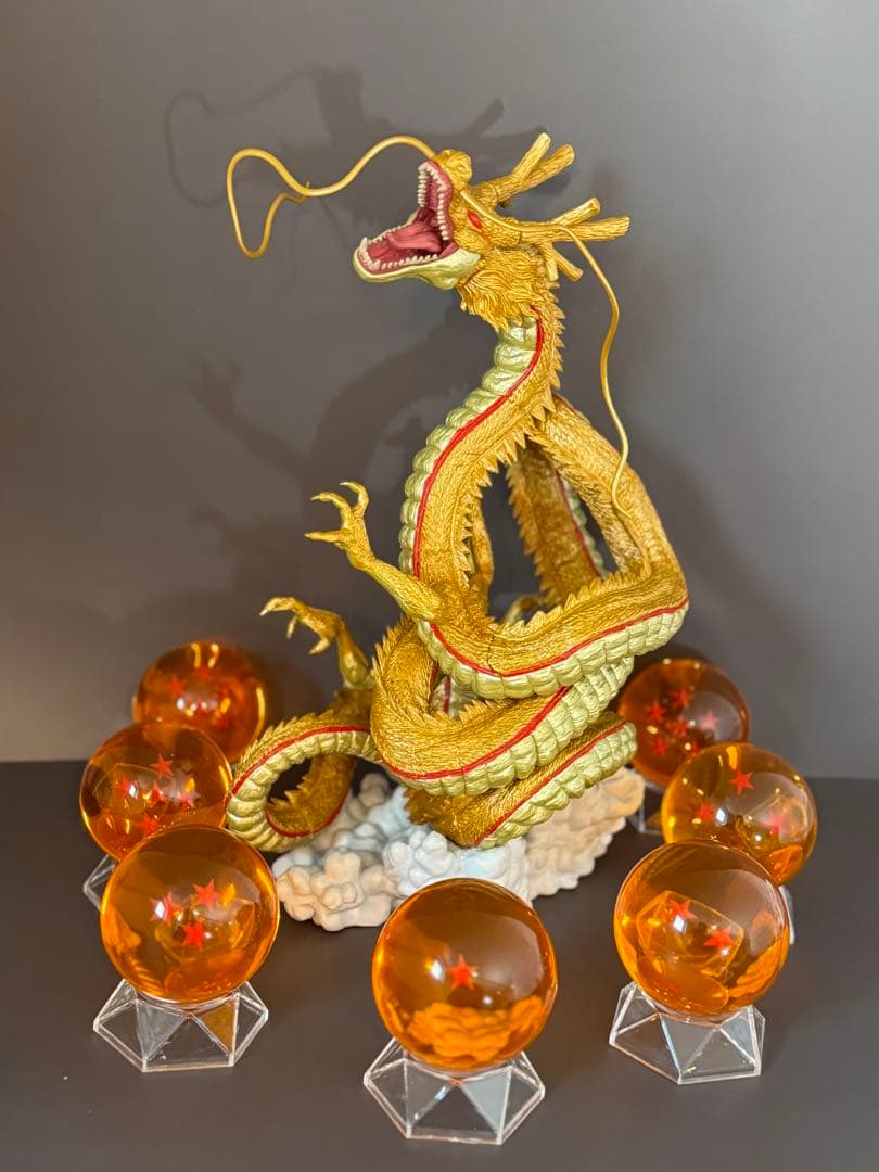 レア】ドラゴンボール ガラス玉龍玉 シェンロン