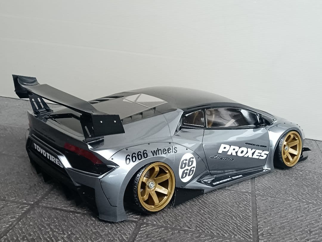 ラジコンボディ カスタムボディ NO.68 ランボルギーニウラカン - メルカリ
