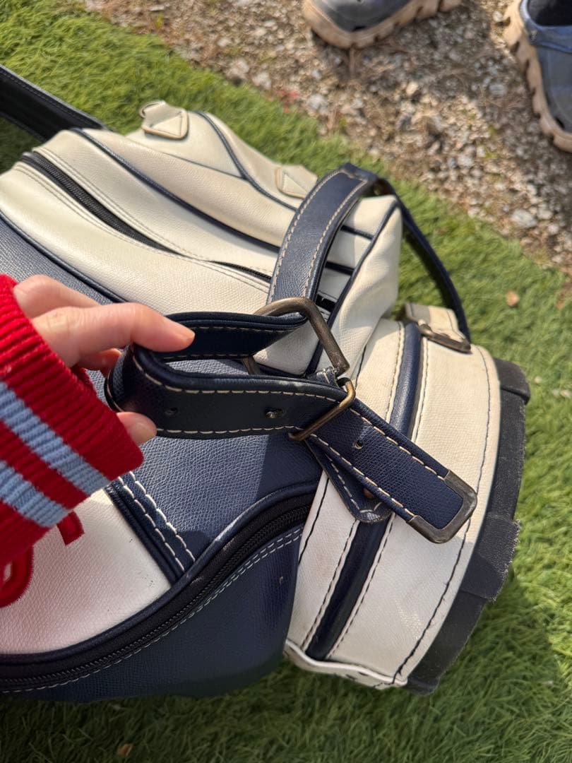 S’TA⭐️【希少】パーリーゲイツ キャディバッグ ゴルフバッグ3点式