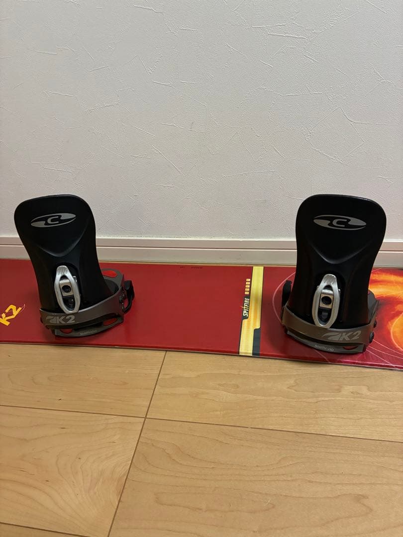 K2 SPITFIRE 145cm スノーボード　ステップインビンディングセット
