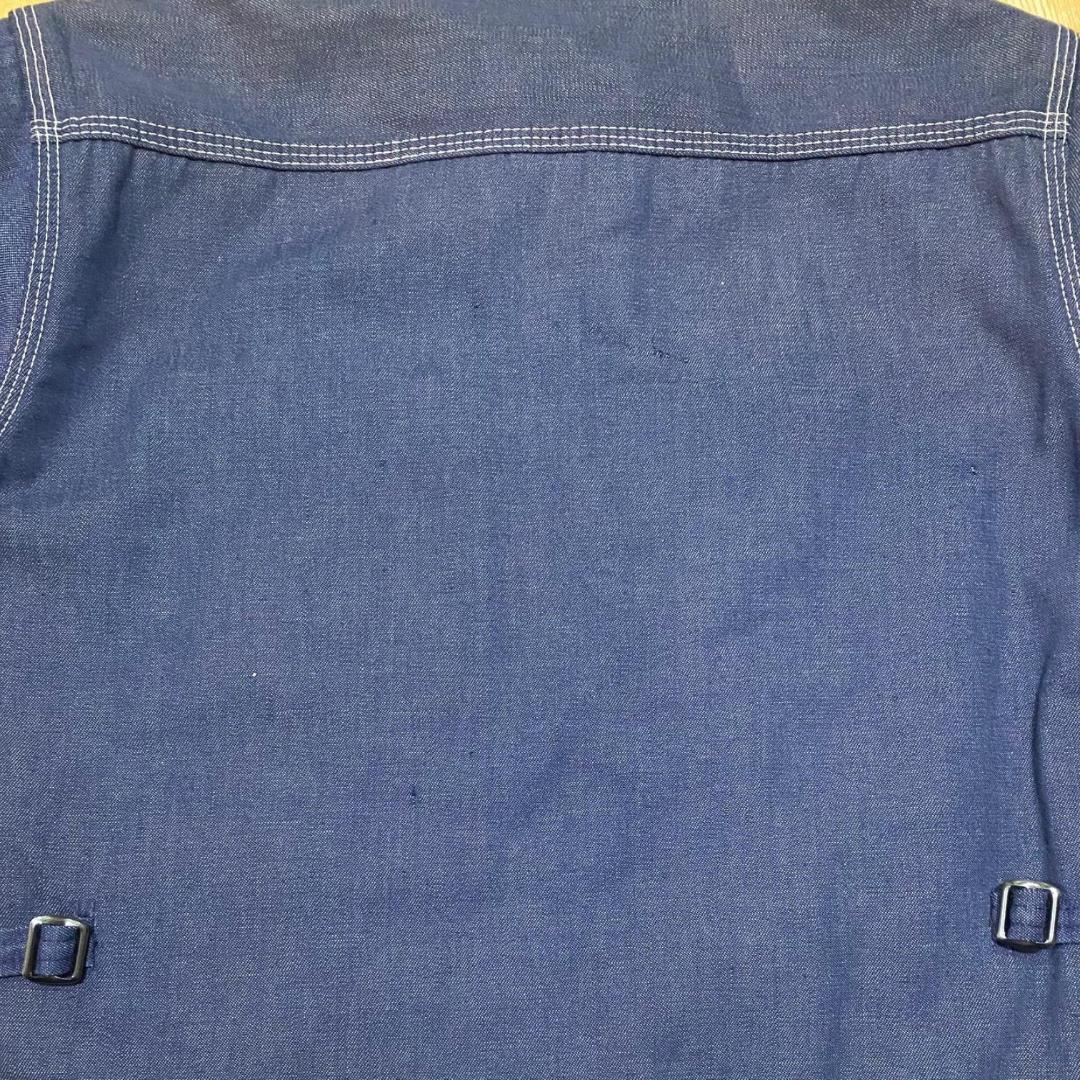 70s ヴィンテージ OshKosh ブランケット デニム ワーク ジャケット