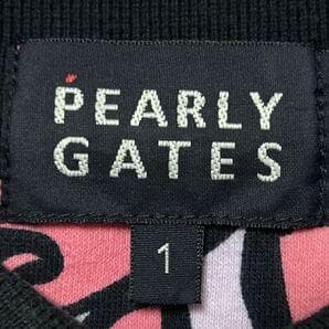 パーリーゲイツ 総柄 ノースリーブ ワンピース 染み込みプリント ハイデザイン