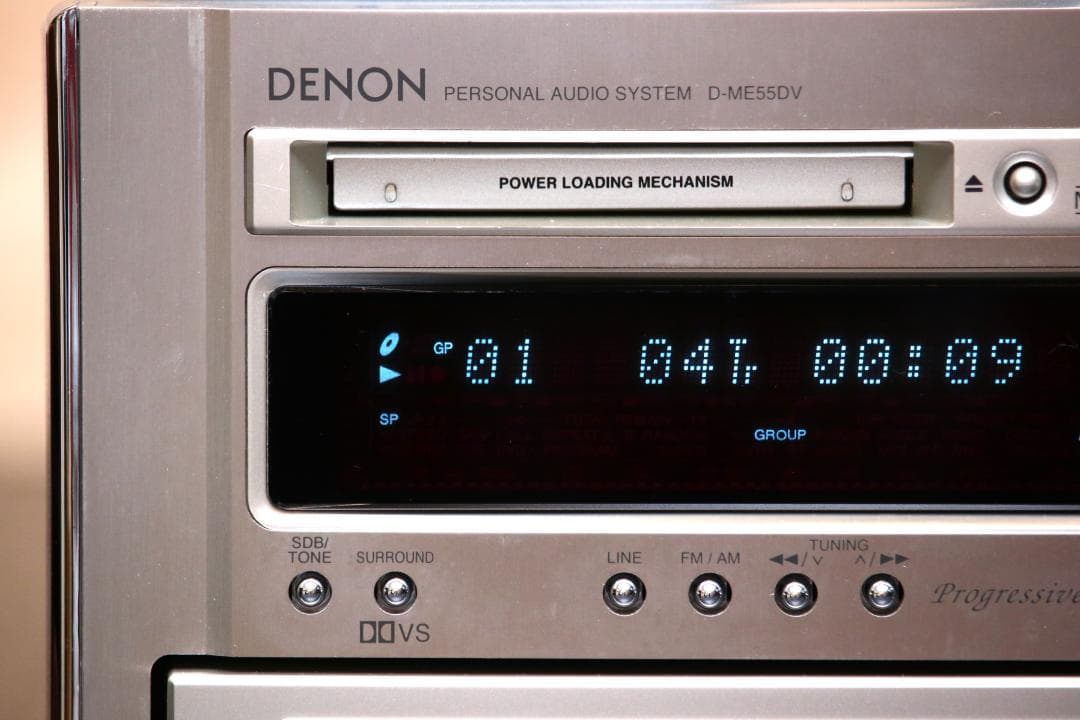 DENON D-ME55DV CD/DVD/MD/TUNER/AMP　ミニコンポ