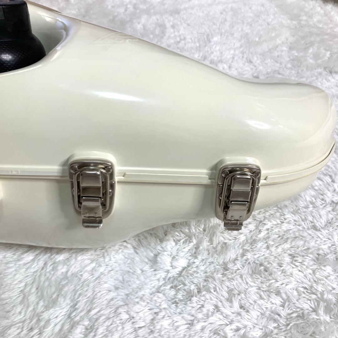 BEST BRASS e-Sax ホワイト　アルトサックス用消音器　type Ⅱ