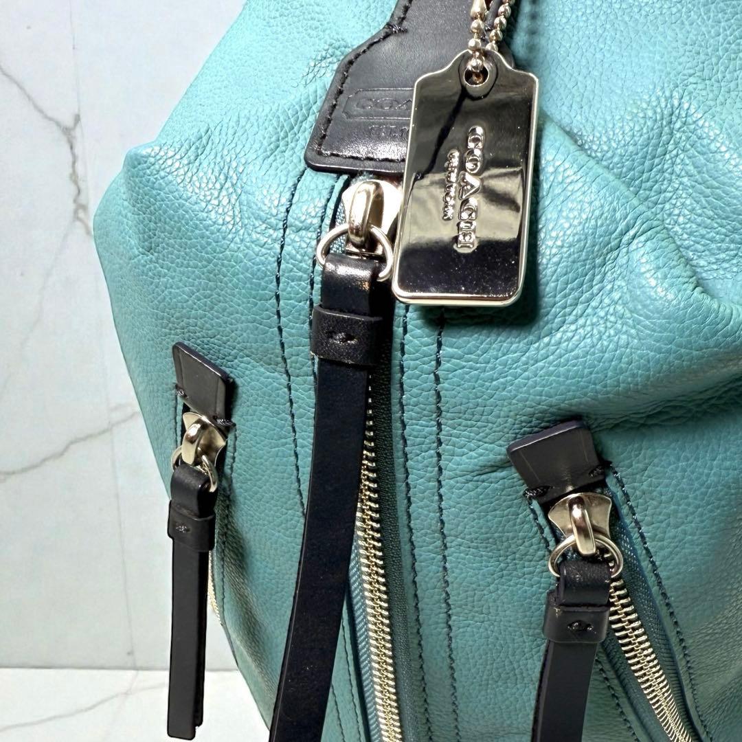 ✨希少色✨コーチ ボディバッグ トンプソン スリングバッグ クロスボディーレザー