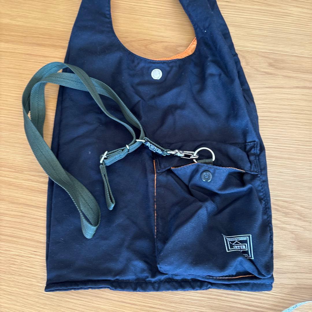 PORTER BAGGER CVS BAG 黒