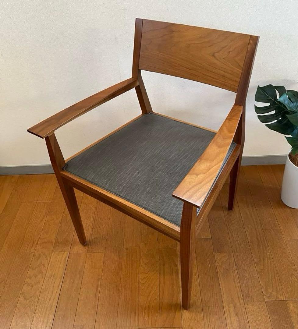 TIME&STYLE タイム&スタイル VISION チェア ③ ウォールナッ