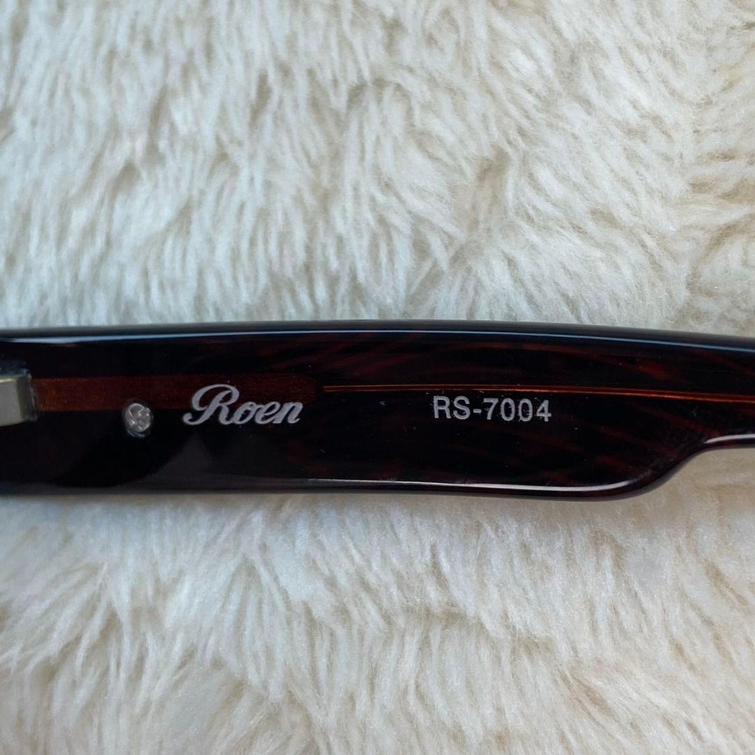 タグ付き✨ROEN スカルモチーフ ラウンド型 サングラス y2k 濃茶