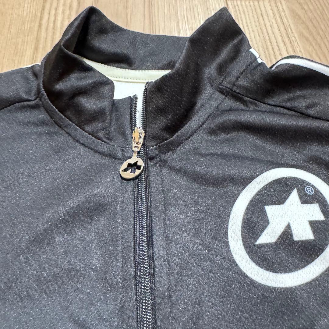 assos サイクルジャージ 黒/白