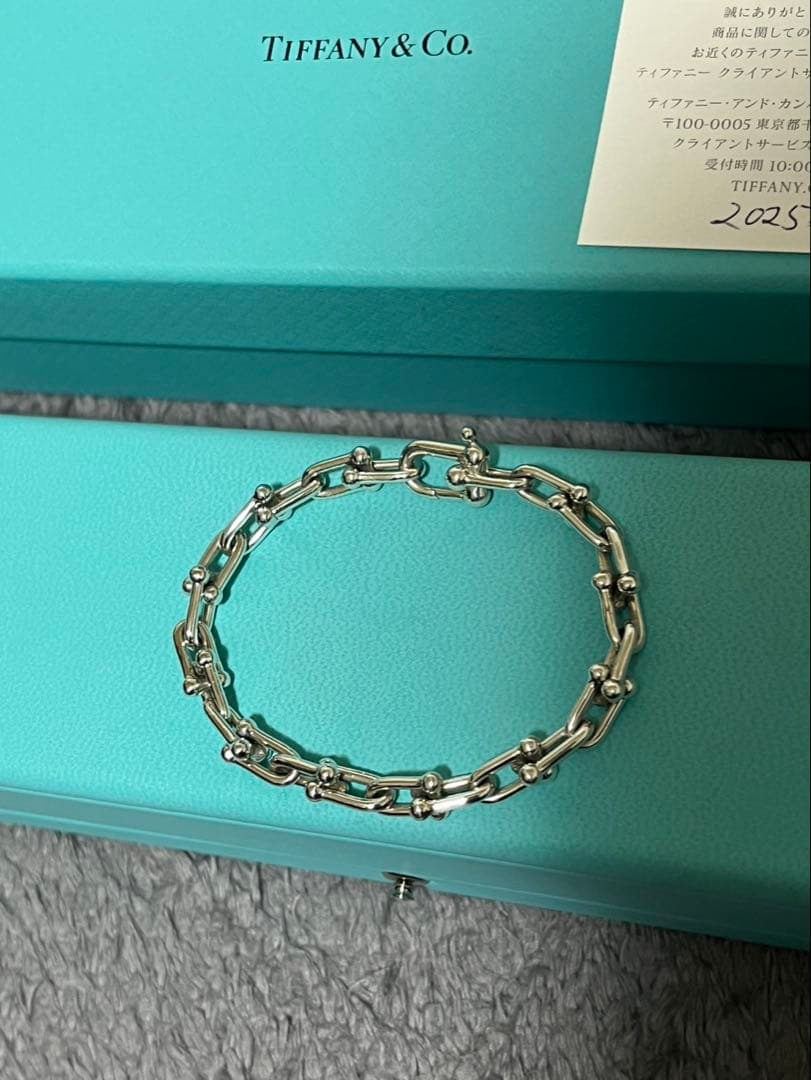 ティファニー ハードウェア スモールリンク ブレスレット TIFFANY&Co.