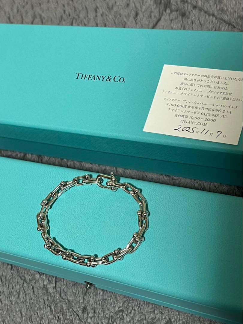ティファニー ハードウェア スモールリンク ブレスレット TIFFANY&Co.