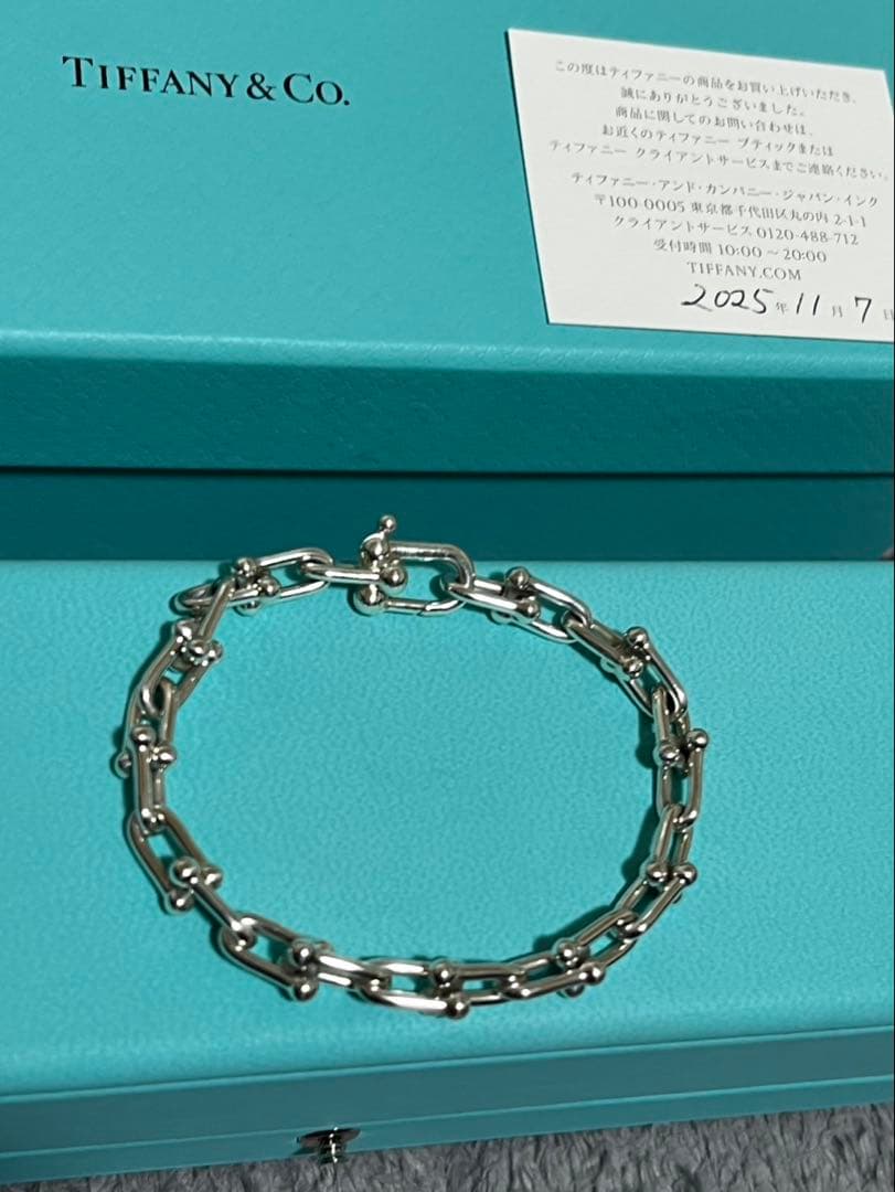 ティファニー ハードウェア スモールリンク ブレスレット TIFFANY&Co.