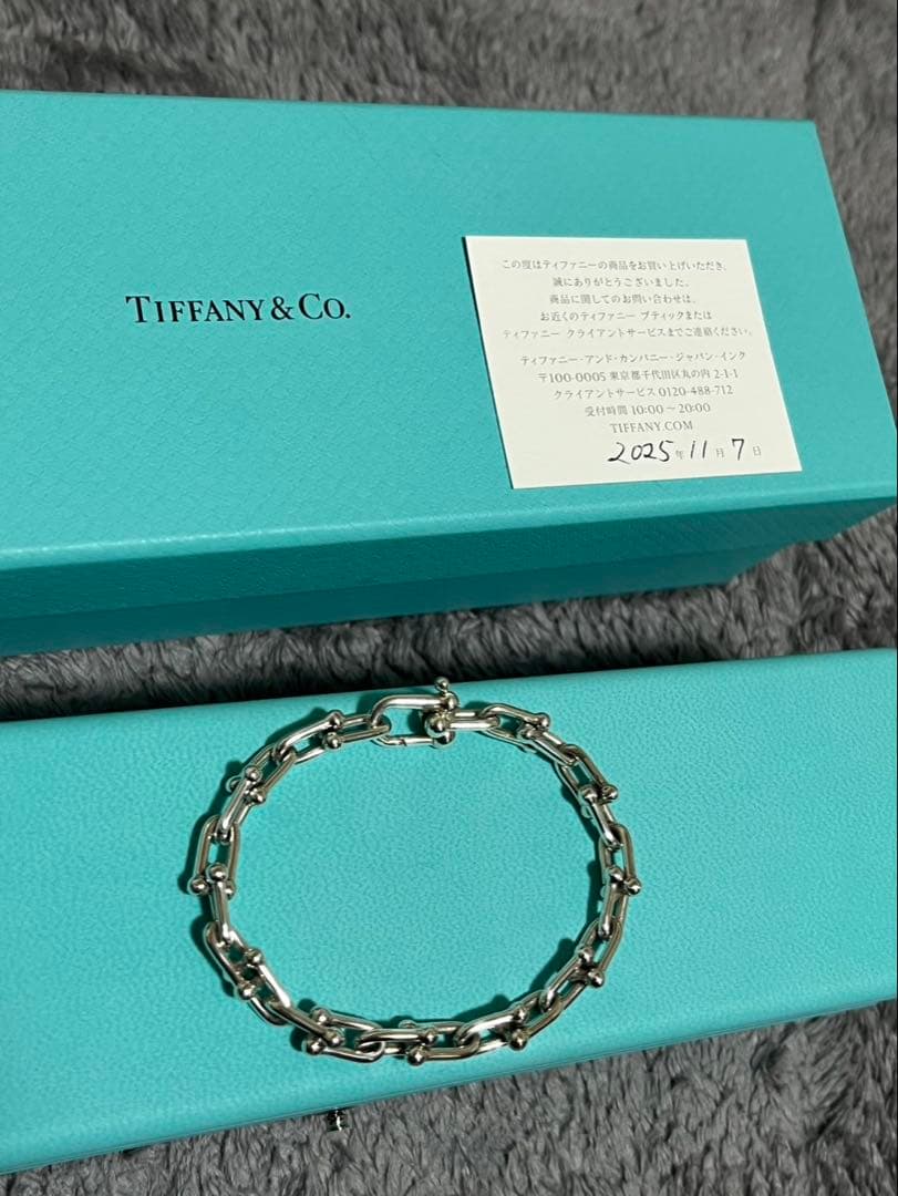 ティファニー ハードウェア スモールリンク ブレスレット TIFFANY&Co.