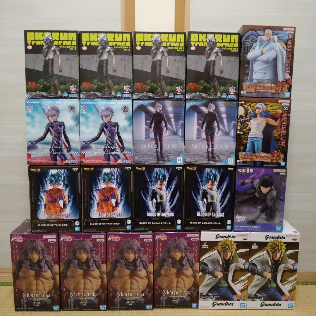 最新 ジャンプ系 プライズフィギュア 21個セット まとめ売り