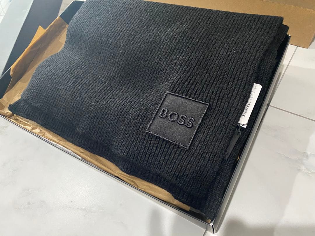 BOSS メンズ　マフラー