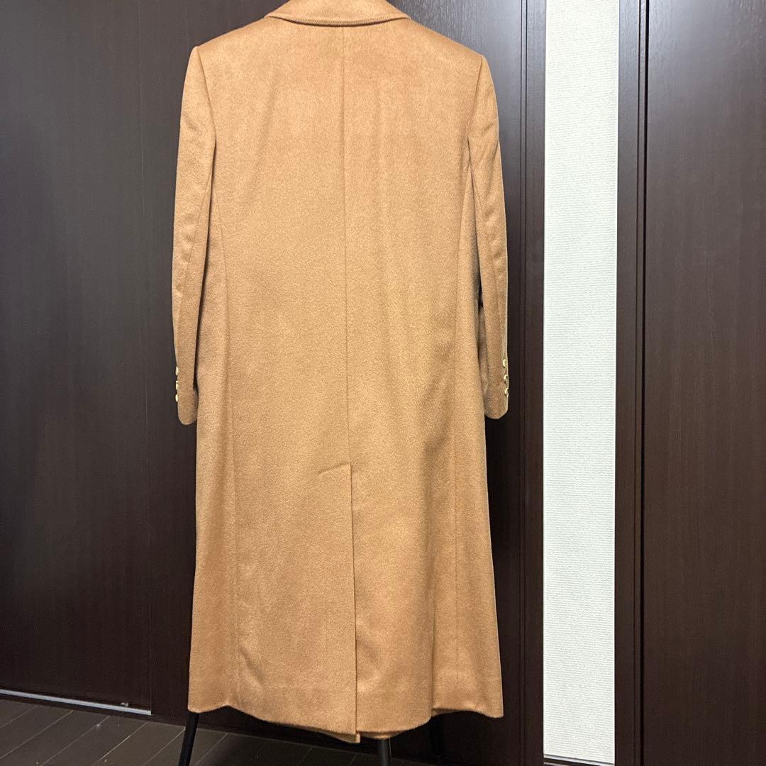 【極美品】アクアスキュータム　カシミヤ100　 トレンチコート　ダブル　ロング