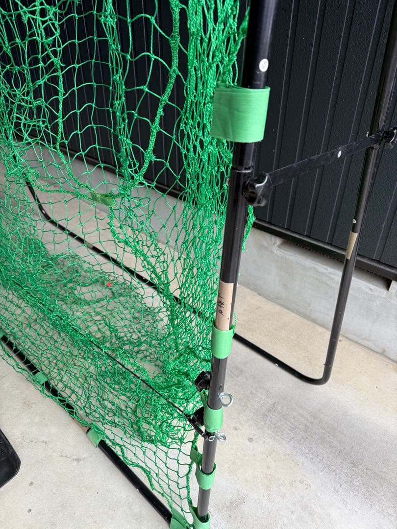 水玉秋　バッティングネット