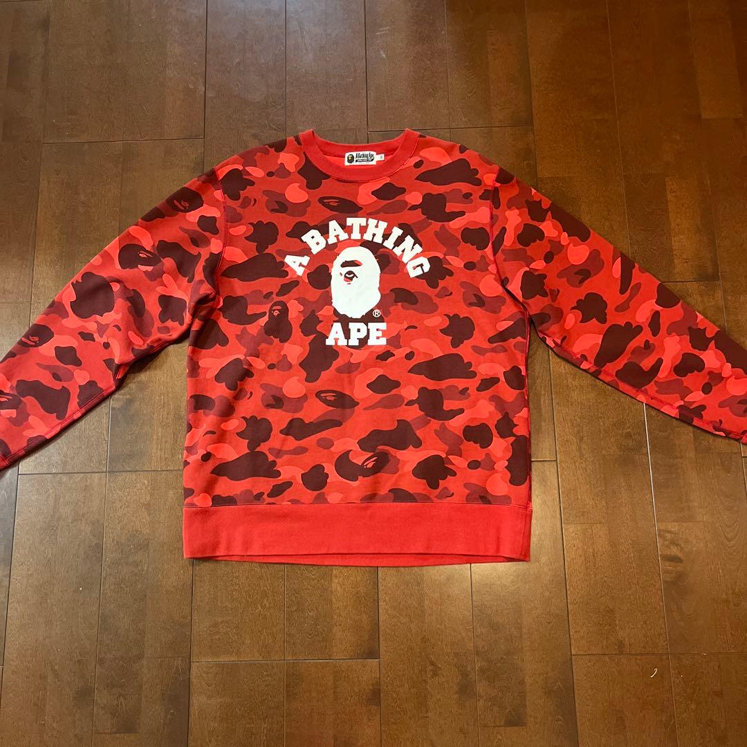 A Bathing Ape カモフラージュ トレーナー 希少2XL - メルカリ