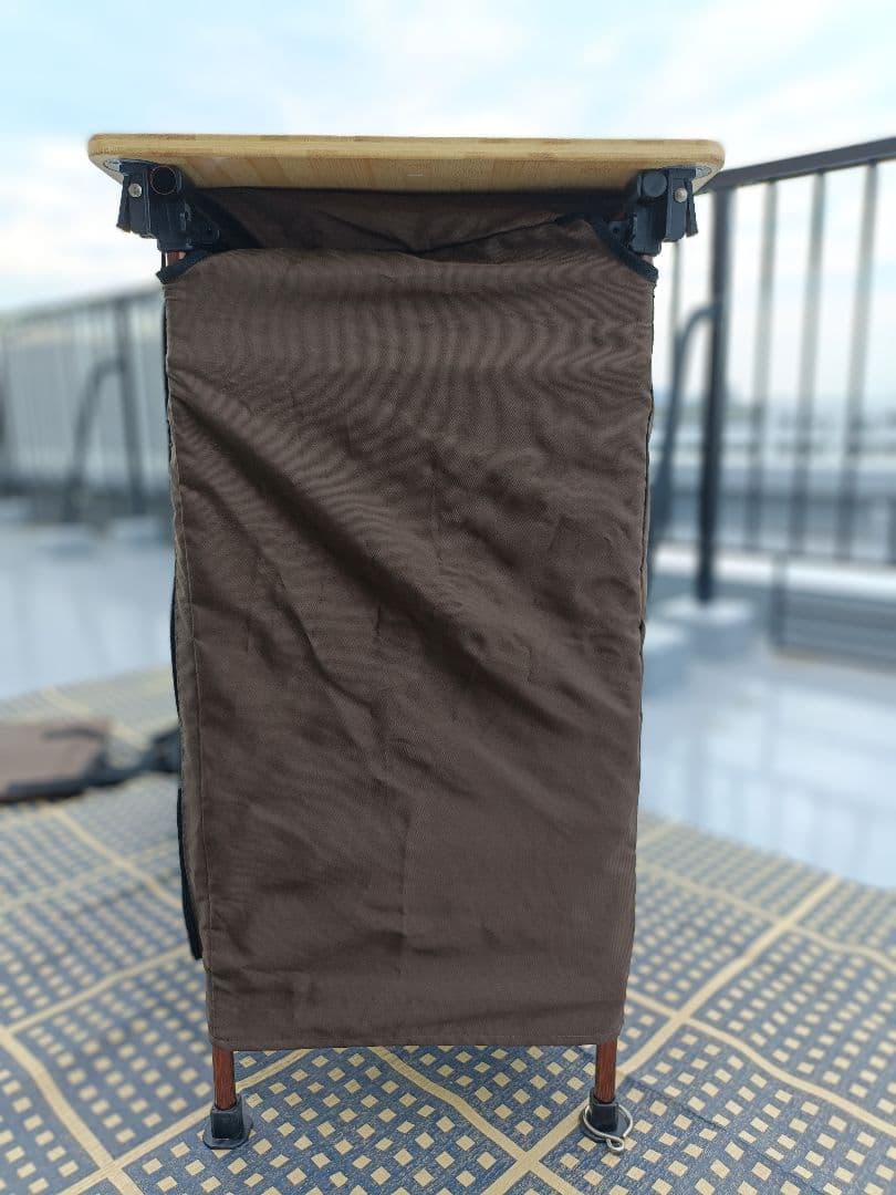 コールマン コンフォートマスター バンブーフォルダブルシェルフ